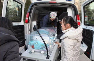 叶城县妇婴监护型护送